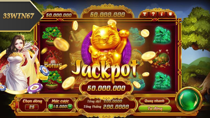 Làm quen cùng jackpot 33win67